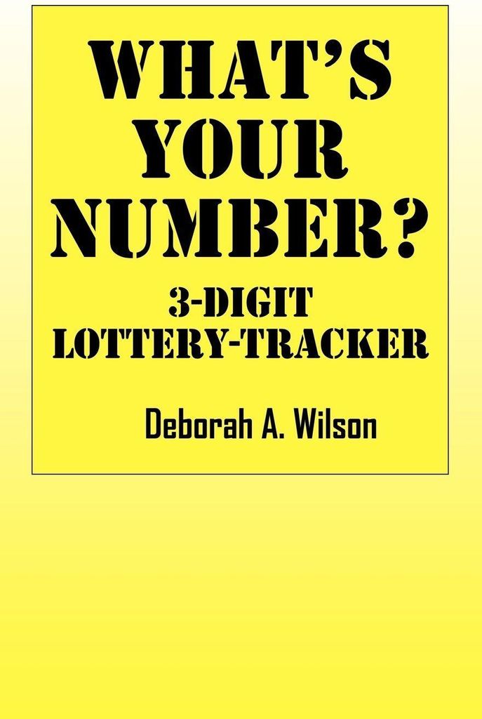 What's Your Number? 3 Digit Lottery Tracker