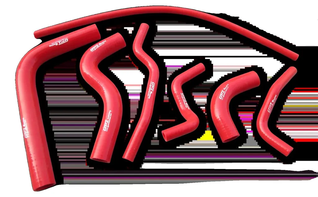 Kit de durites de radiateur en silicone rouge pour Suzuki Samurai 4x4