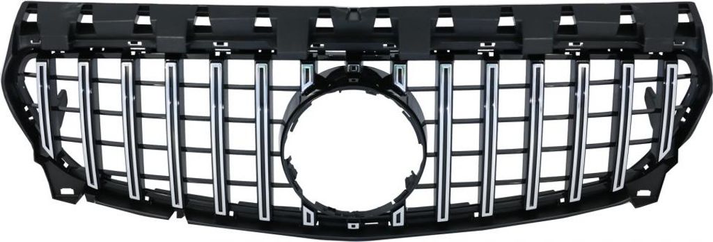 Kühlergrill für Mercedes CLA C117 X117 W117 Facelift 16-18 GT-R Panamericana Look.