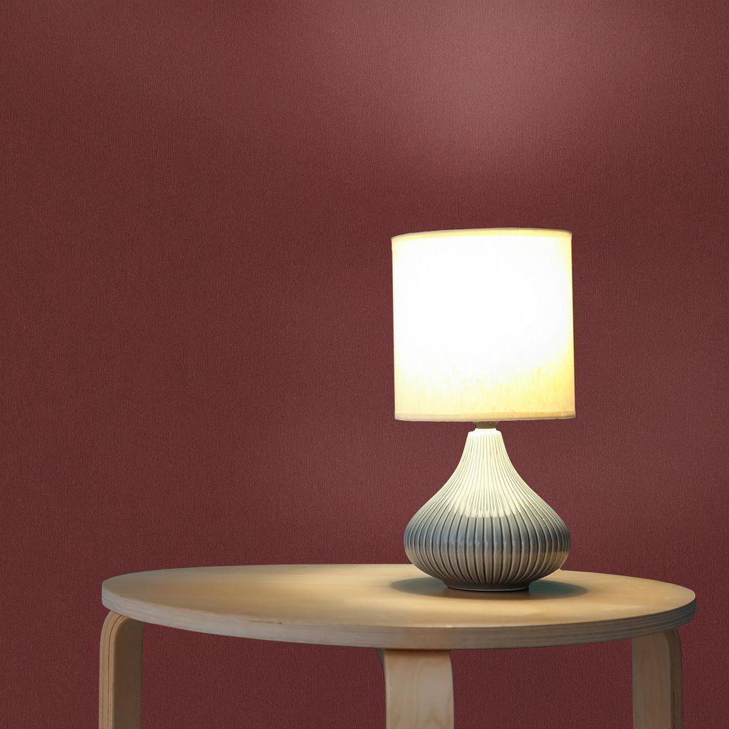 TADESSI Tapete Uni M1-No.1247 Vliestapete Rot Unitapete Einfarbig Wohnzimmer Schlafzimmer Küche