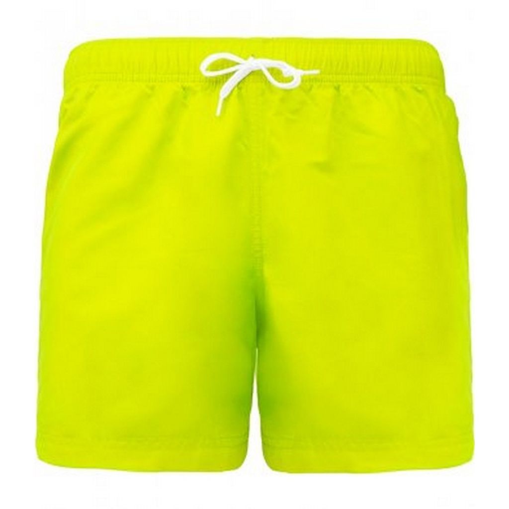 Proact - Badeshorts für Herren/Damen Unisex PC3743 (XL) (Neongelb)
