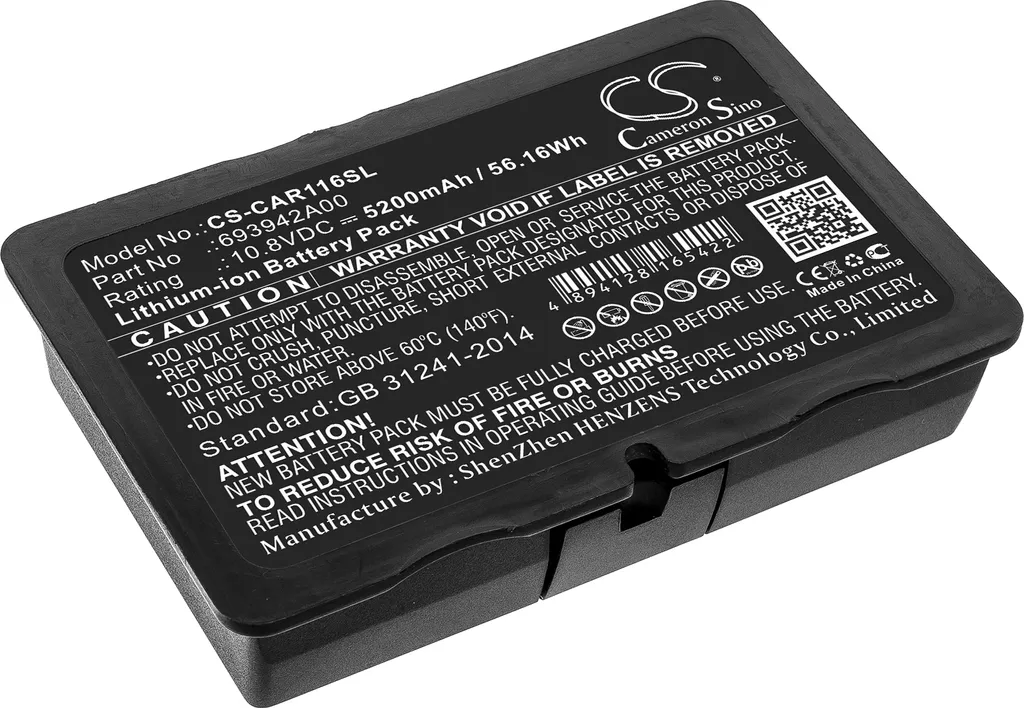 Batterie de Rechange pour Testeur Chauvin Arnoux C.A 6117 - Haute Capacité
