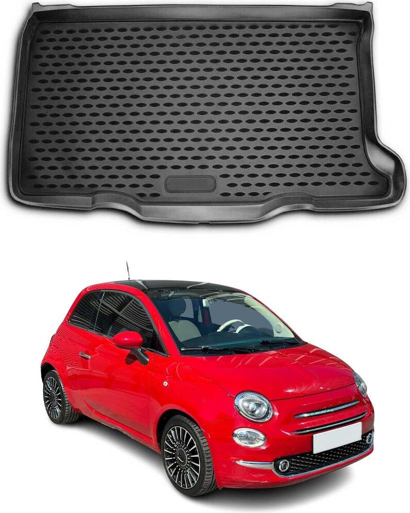 Tappetino per bagagliaio Vaschetta portaoggetti per Fiat Immagine del prodotto 