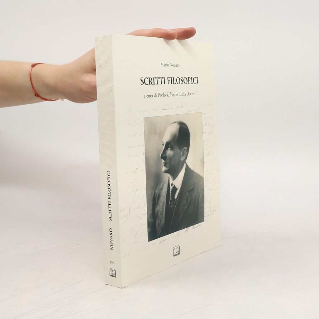 Scritti filosofici | Mario Novaro