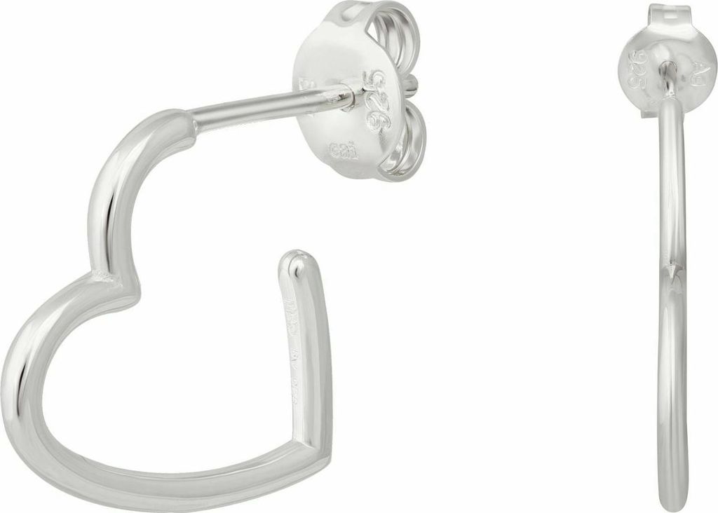 cai Creole 925/- Sterling Silber 1,5cm weiß ohne Stein 360210255