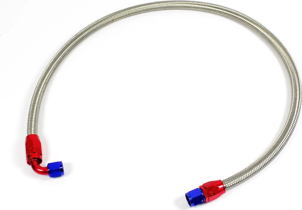 Linea Olio AN10 100cm Inox | Tubo Flessibile per Radiatore Universale