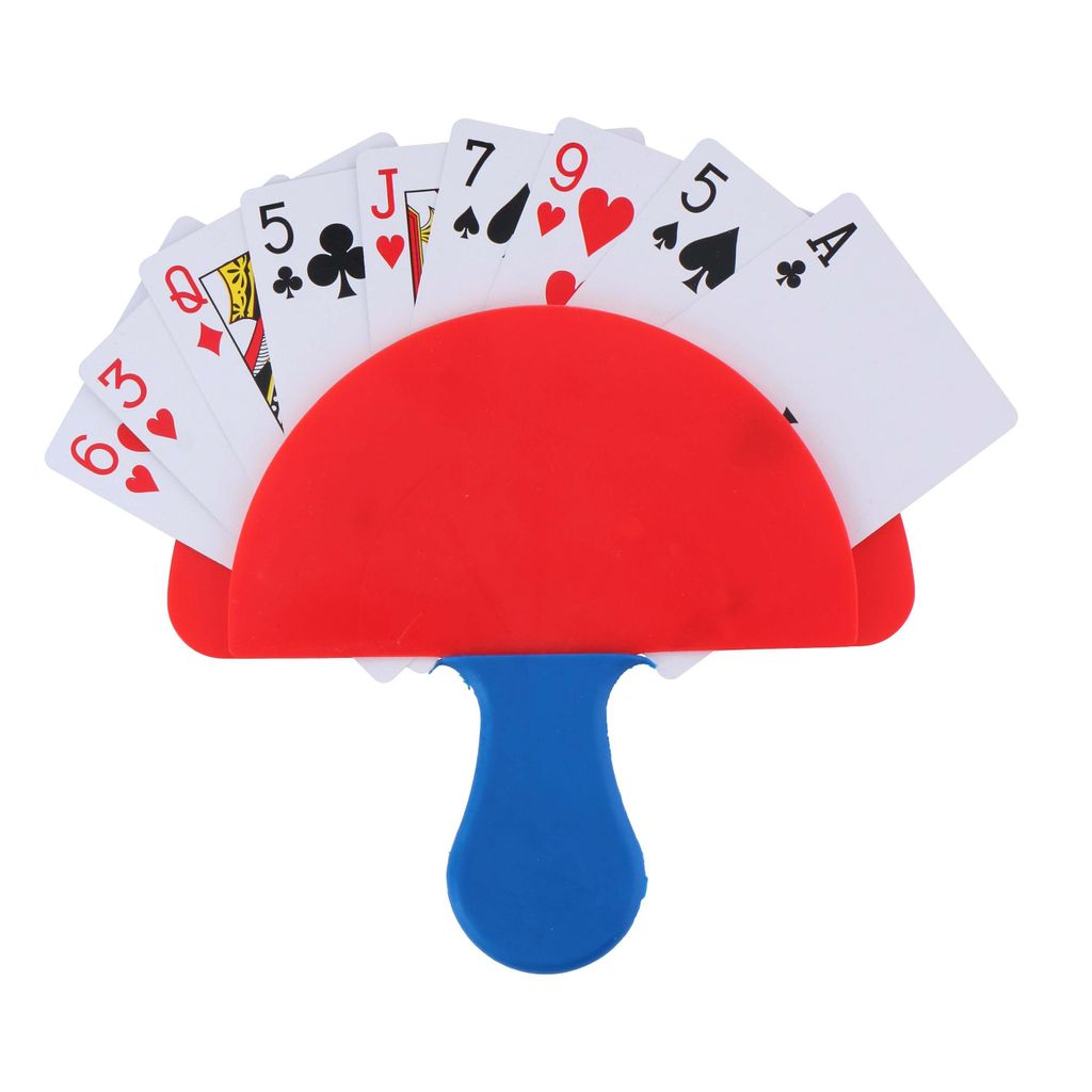 SPIELKARTENHALTER mit Griff für Kinder Senioren Produktbild 