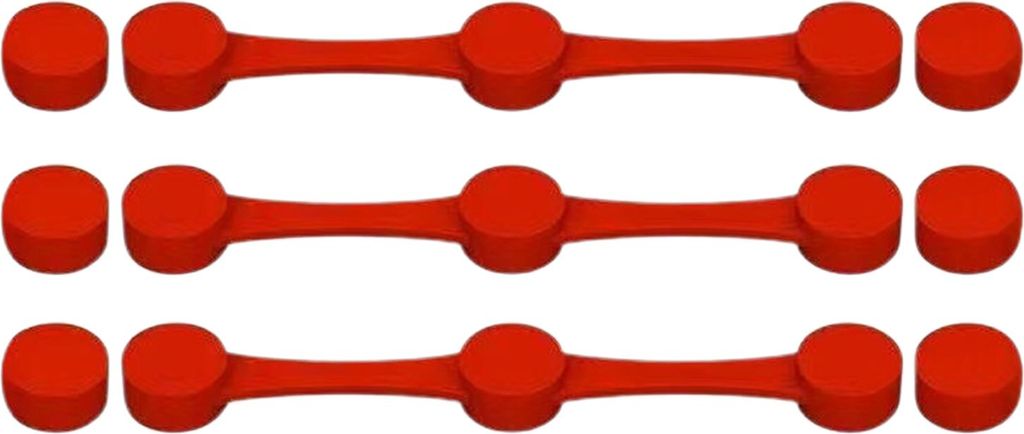 Magnetischer Silikon-Schnallenverschlussclip für Pergamentpapiereinlagen, hitzebeständiger Schnellverschluss-Clip für Air Fryer-Papierhalter