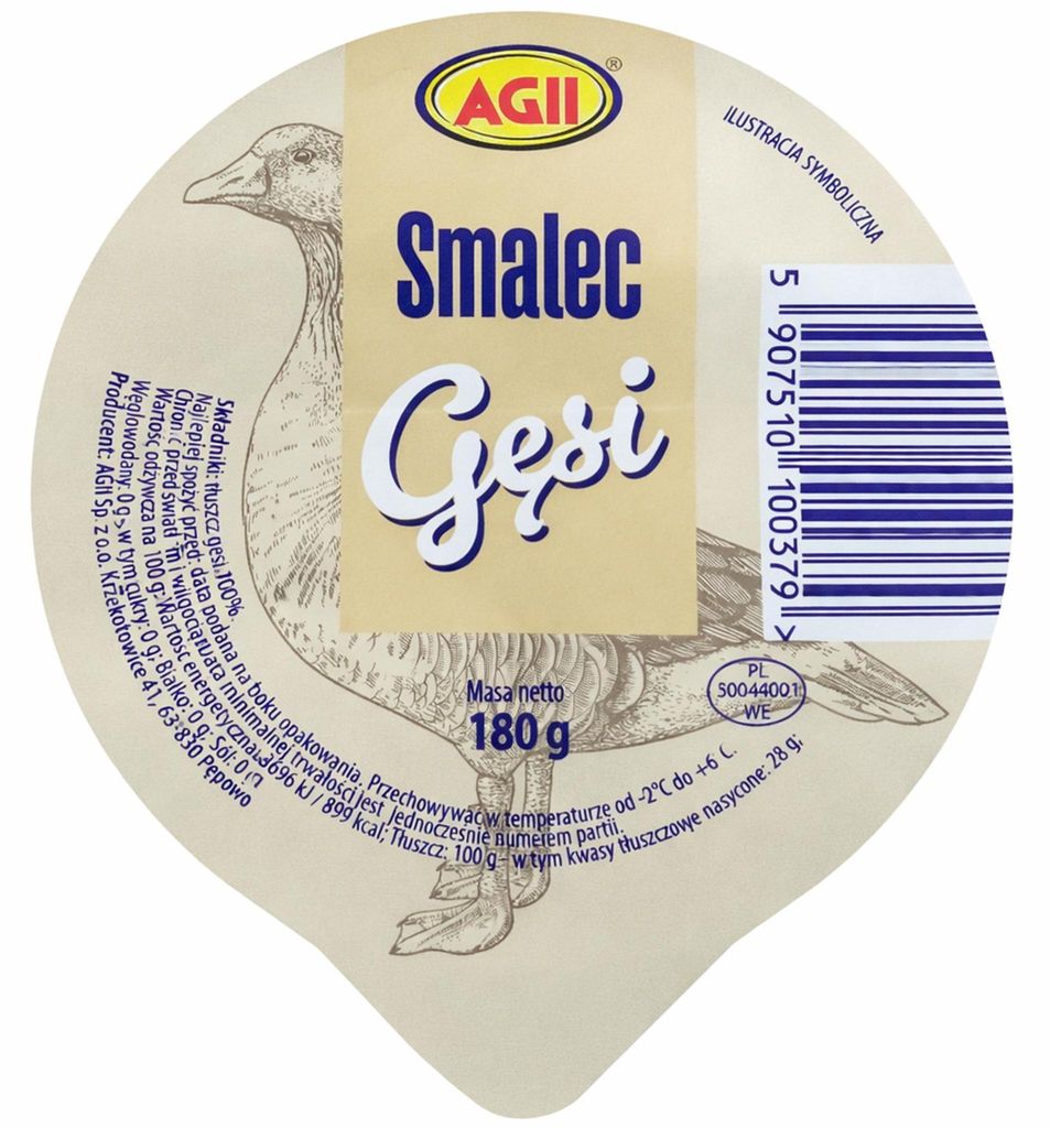 Gęsi tłuszcz 180 - AGII Zdjęcie produktu 