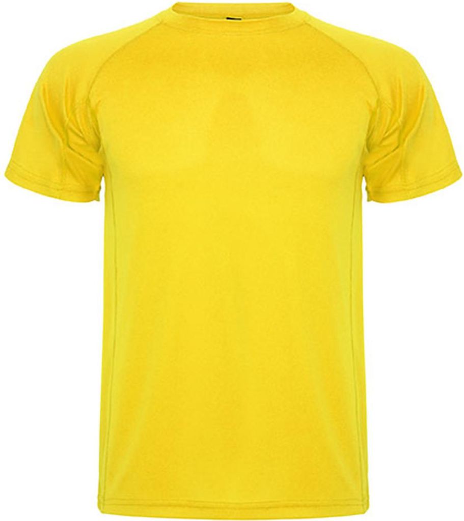Roly CA0425 | Herren Montecarlo T-Shirt, Piqué - Farbe: Yellow 03 - Größe: XL