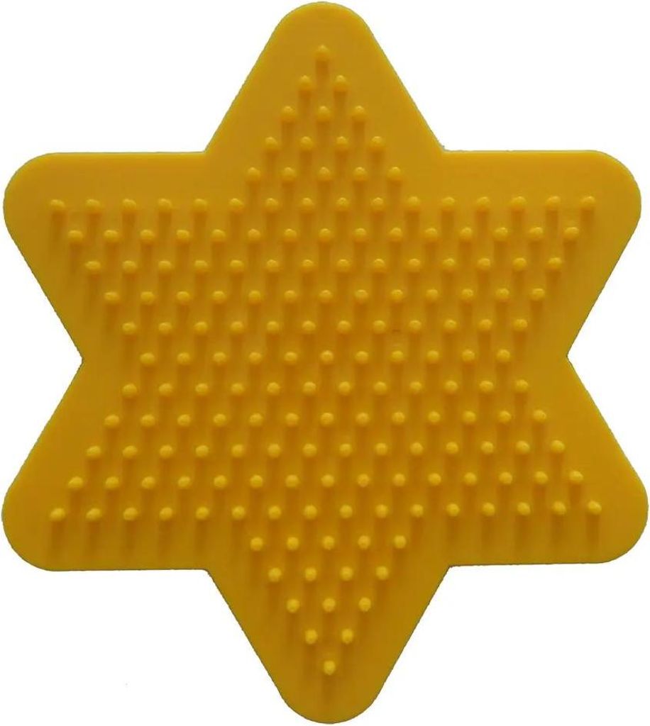 HAMA Stiftplatte kleiner Stern gelb