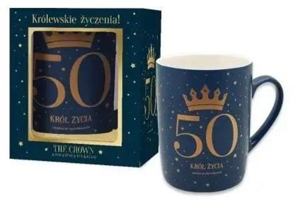 Becher „The Crown-50M“ in Dunkelblau – Pan Dragon