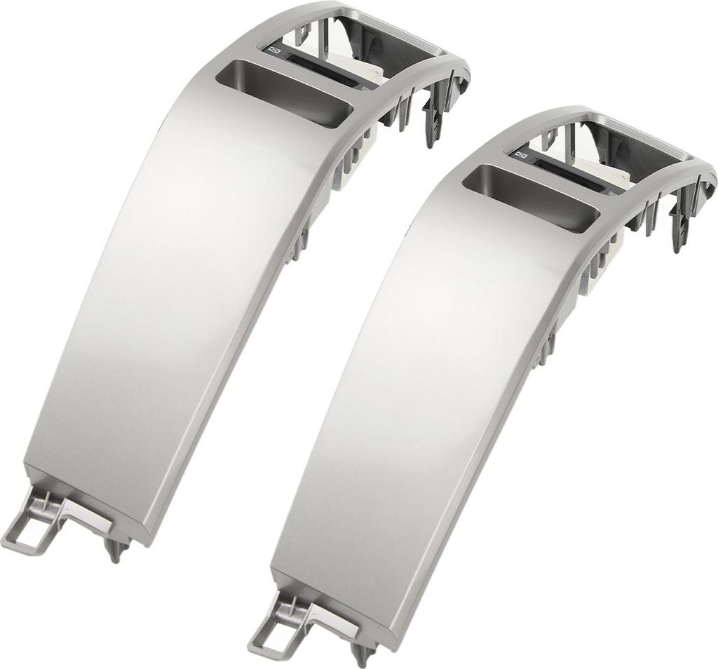 2PCS Dashboard Air Vent Panel 55474-60040 Links Rechts Ersatz Für Land Cruiser Prado J120 2003-2009 Silber