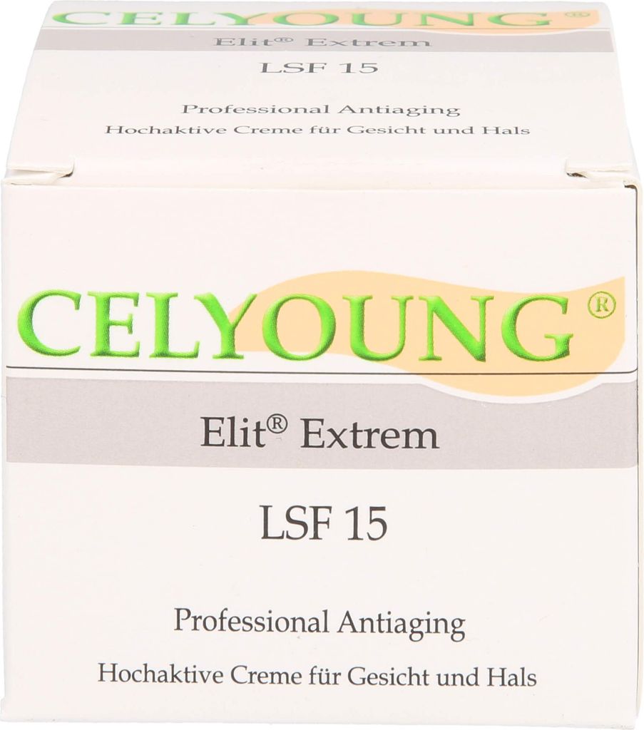 CELYOUNG Elit Extrem LSF 15 professional Antiaging Creme für Gesicht und Hals, 50 ml Creme