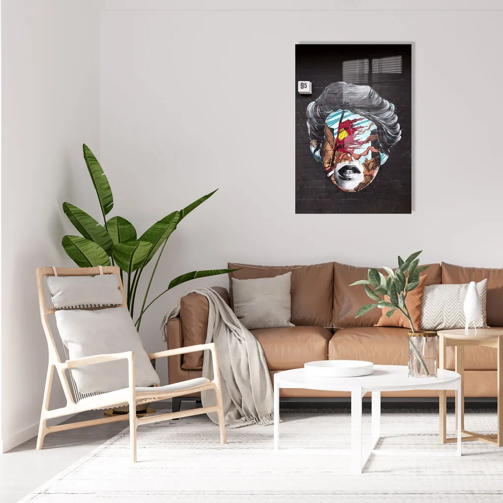 Quadro Decorativo Wallity UV-583 Vetro Temperato 45x65 cm Moderno - 2