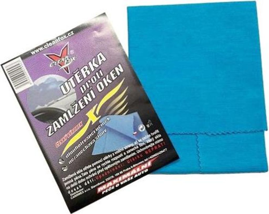 Utěrka proti mlžení oken