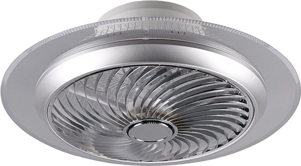 LED Deckenventilator, CCT, dimmbar, Fernbedienung, D 55 cm