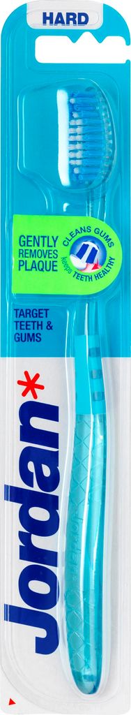 Jordan Target Teeth & Gums Szczoteczka do zębów Twarda, 1 Obrázek produktu 