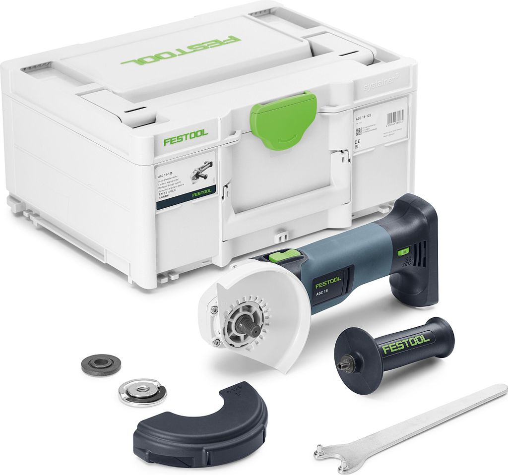 Festool Akku-Winkelschleifer AGC 18-125 EB-Basic | 578367 Produktbild 