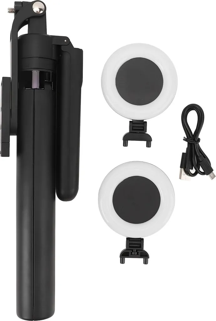 Stabilisateur téléphone anti-vibration avec suivi visage et support stable