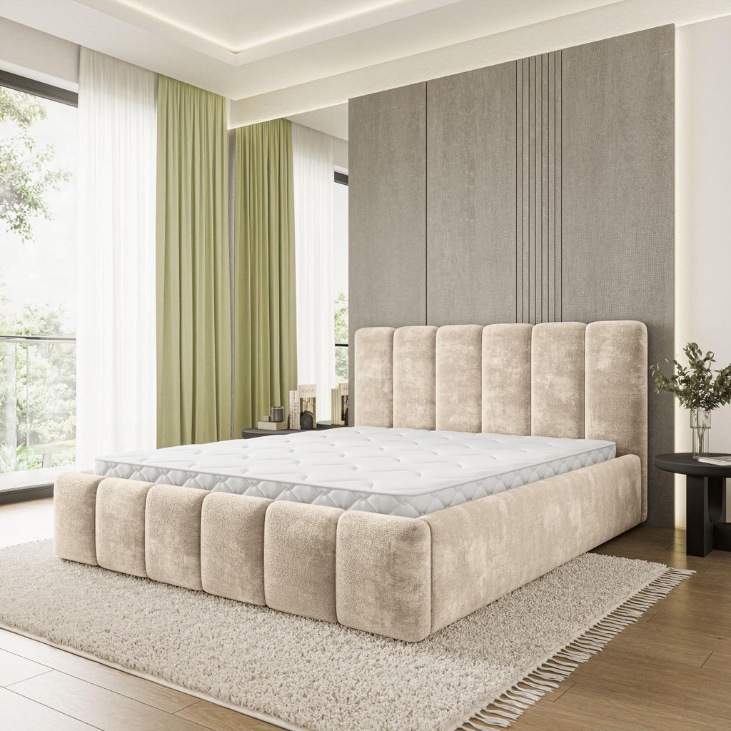 Masseno Polsterbett ATTORA LM 160x200 cm, Polsterbett mit Produktbild 