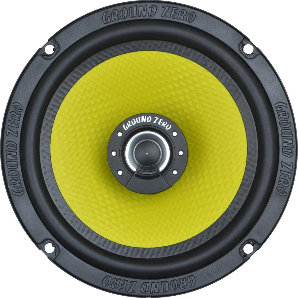 Enceinte Coaxiale 2 Voies Ground Zero GZTF 6.5X avec Tweeter en Soie