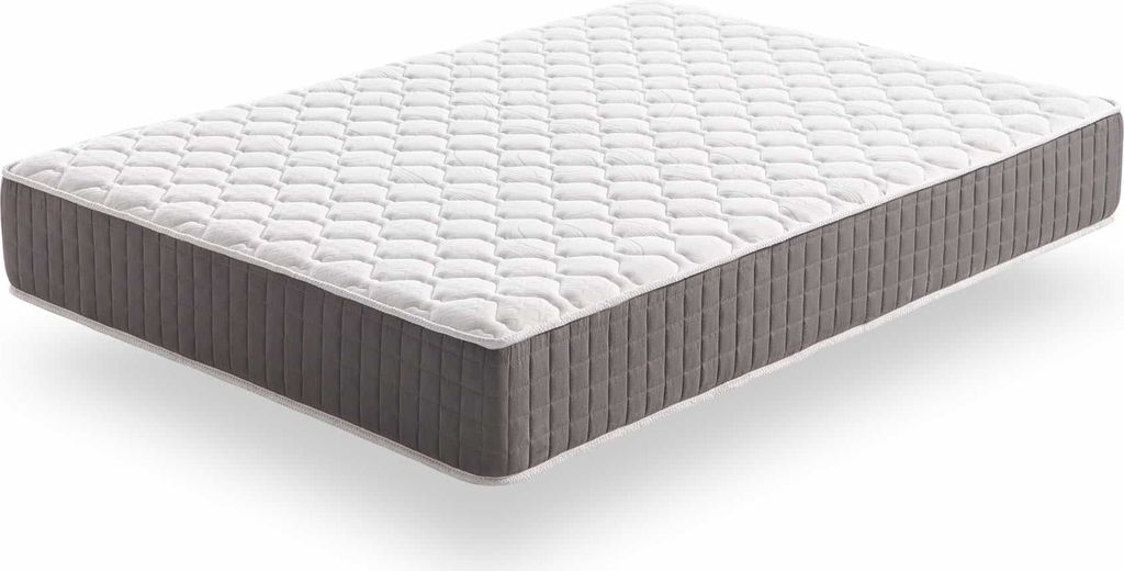 Moonia King Relax Supreme, Doppelt / volle Größe, Memory-Foam-Matratze, Weich/Fest, Weiß, 1500 mm, 2000 mm