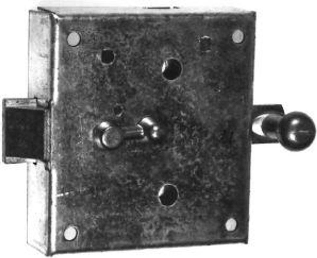 Knopfriegelschl.Nr.932 U rs/ls
