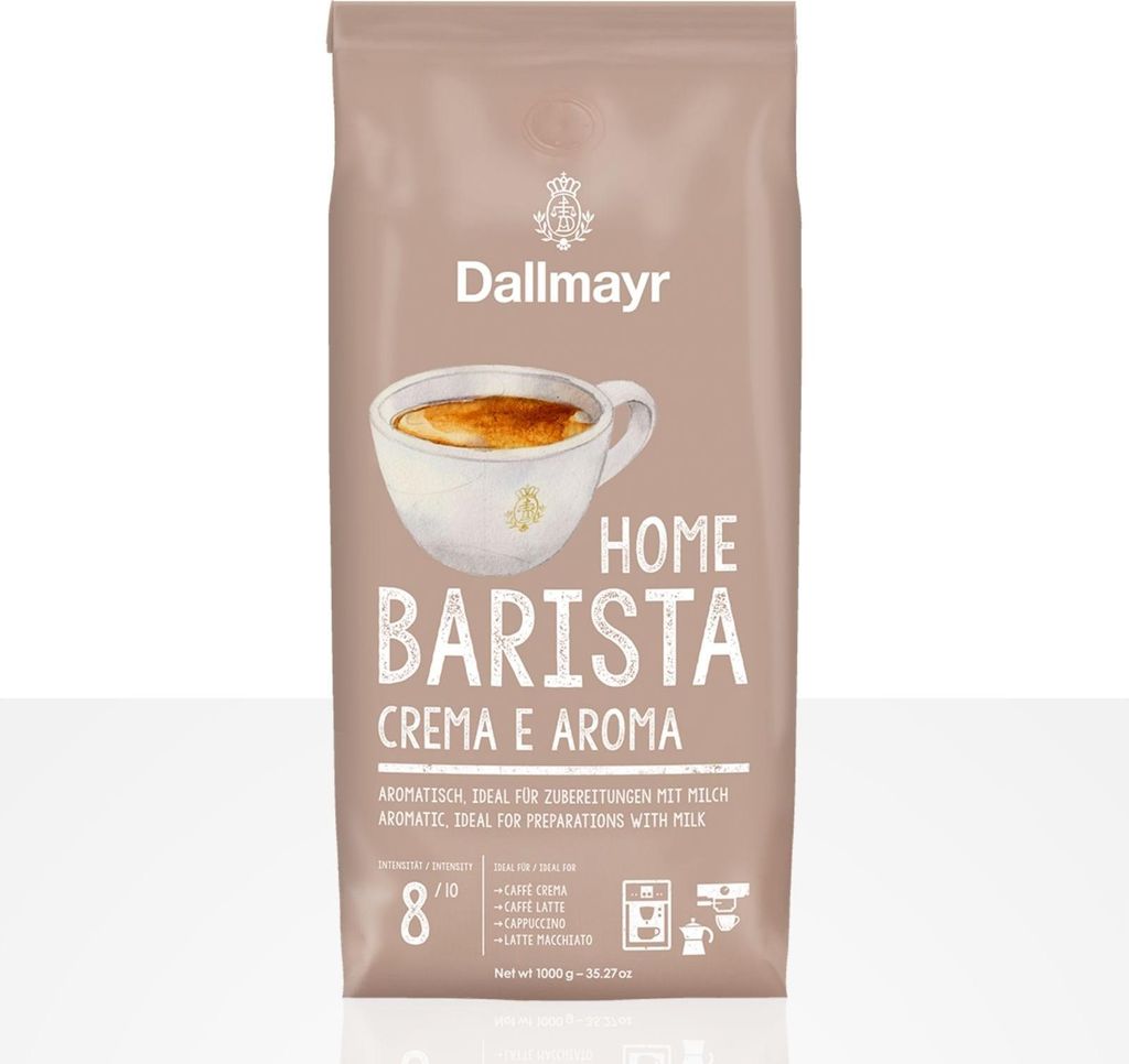 Dallmayr Home Barista Crema e Aroma 1kg Kaffeebohnen
