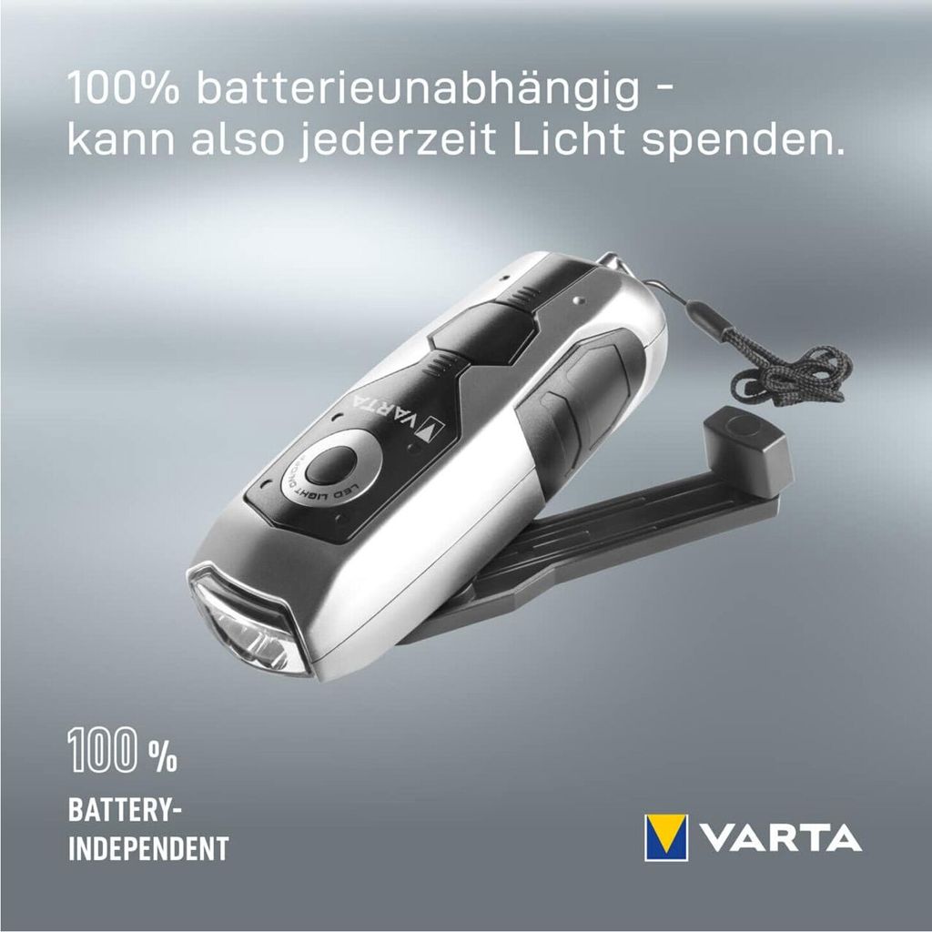 Svietidlo VARTA "Dynamo light LED" odolné voči striekajúcej Obrázok produktu 19