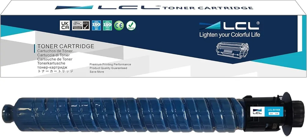Toner cyan Ricoh MP C2003 idéal pour impression de rapports fluides