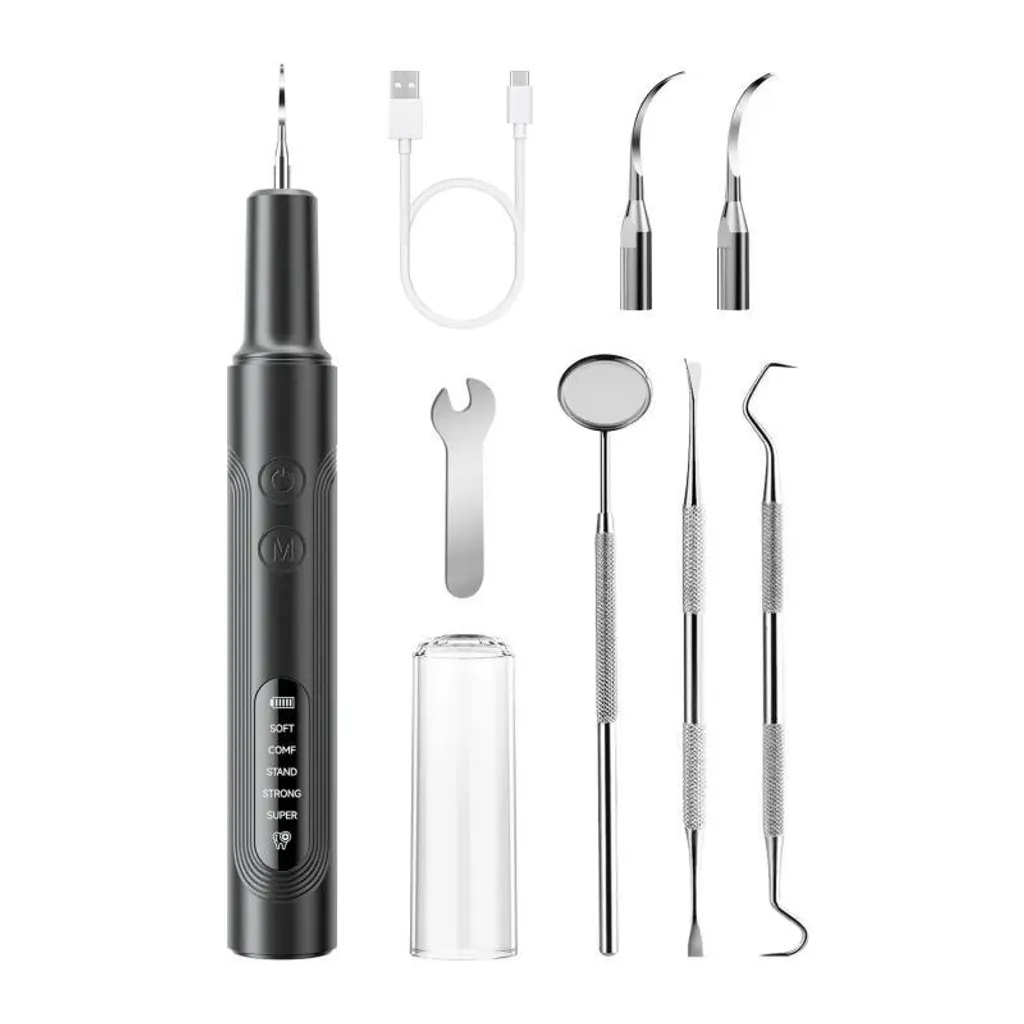 Nettoyeur de Dents Ultrasons SC-01 pour Soin Dentaire Complet 5 Modes