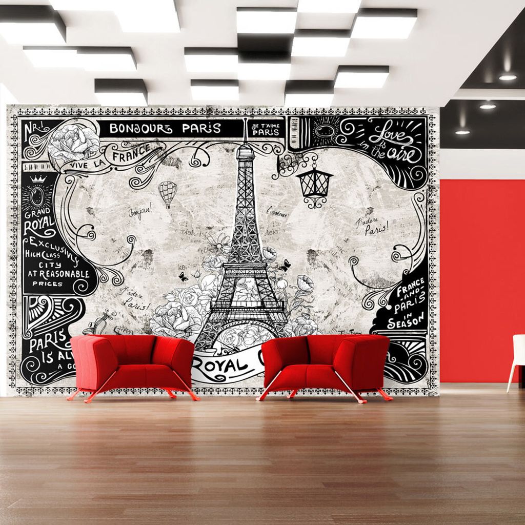Basera Fototapete Motiv Paris f-A-0009-a-a, Vliestapete, 200x140 cm