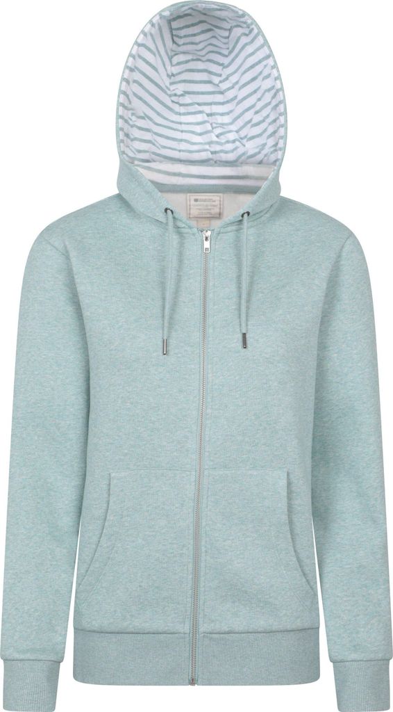 Mountain Warehouse - "Penzance" Hoodie mit durchgehendem Reißverschluss für Damen MW4051 (38 DE) (Blassgrün)