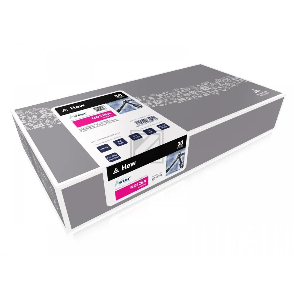 Cartouche Magenta Astar AS12313 capacité 1000 pages couleurs intenses