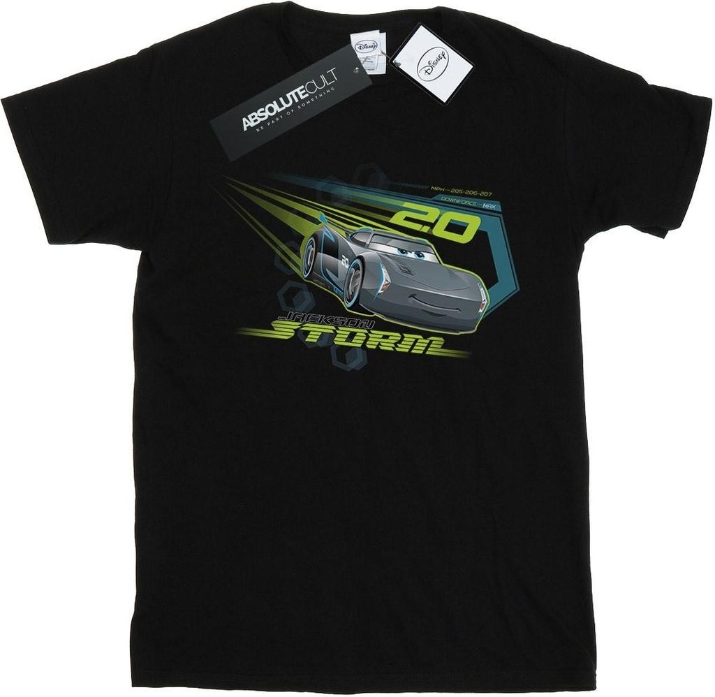Disney - "Cars" T-Shirt für Mädchen BI12325 (152-158) (Schwarz)