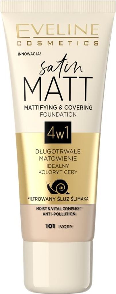 Eveline Satin Matt Foundation - Mattierende Produktbild 