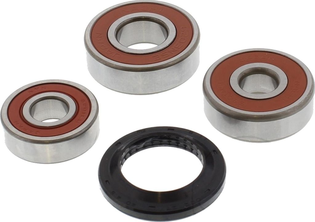 Radlager Satz mit Simmerring für Hinterrad Honda AFS 110 CSF i Wave Baujahr 2015-2016 von Tourmax - Neu