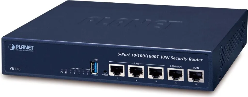 Routeur Pare-feu VPN Professionnel Planet VR-100 Dual WAN SD-WAN