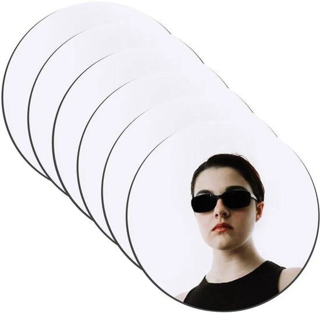 Miroir de surveillance rond autocollant 24 cm en acrylique incassable