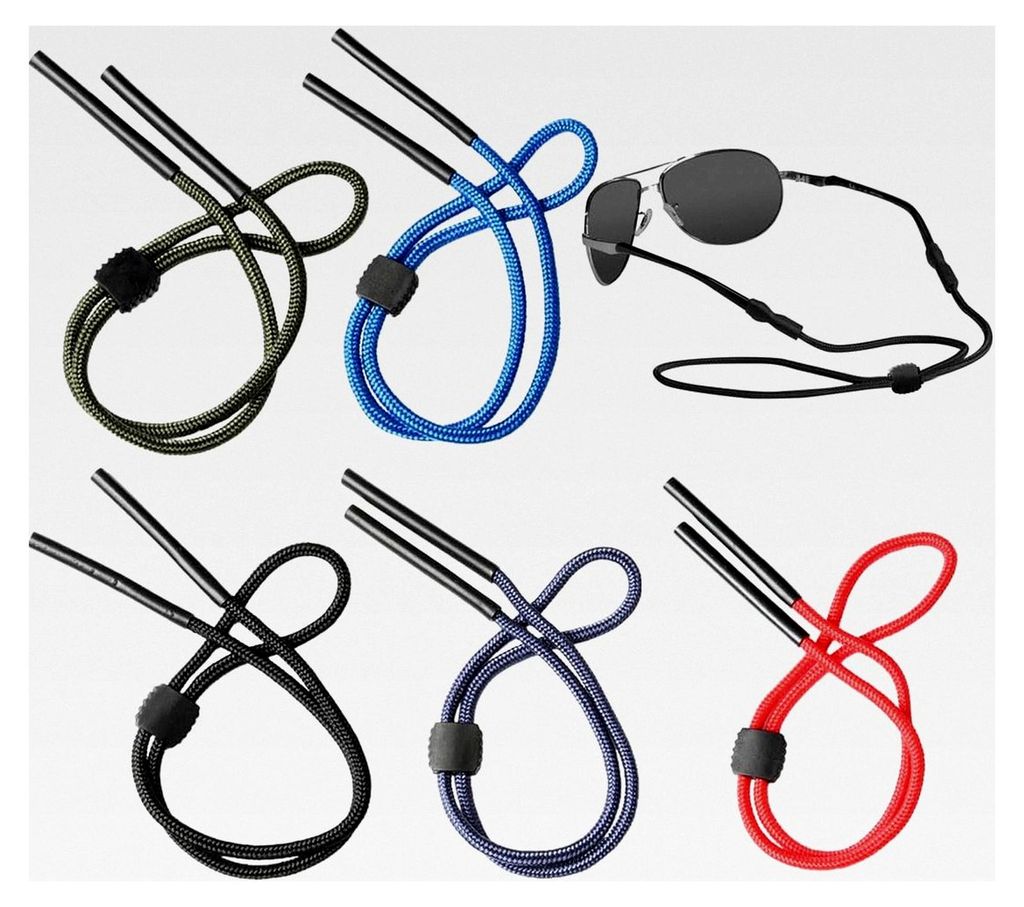 5 Stück Schwimmfähige Brillenbänder, Brillenhalter für Sonnenbrillen, Anti-Verlust Bänder für Wassersport, Bootfahren, Kajakfahren und Surfen...