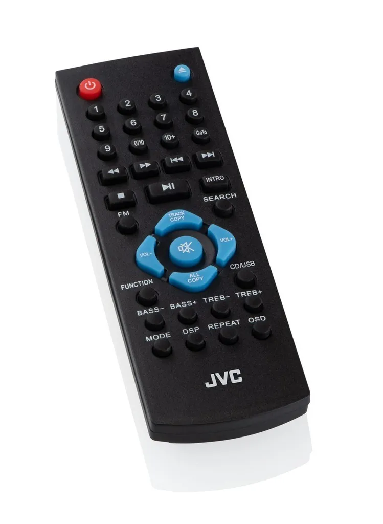 Mini Tour JVC RD-E761 Design Bois avec Bluetooth et Puissance Stéréo Pure