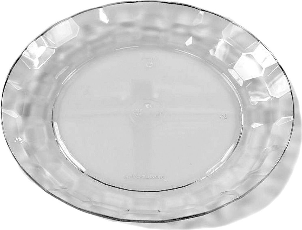 TUPPERWARE Stella Diamant Dessert Teller servieren