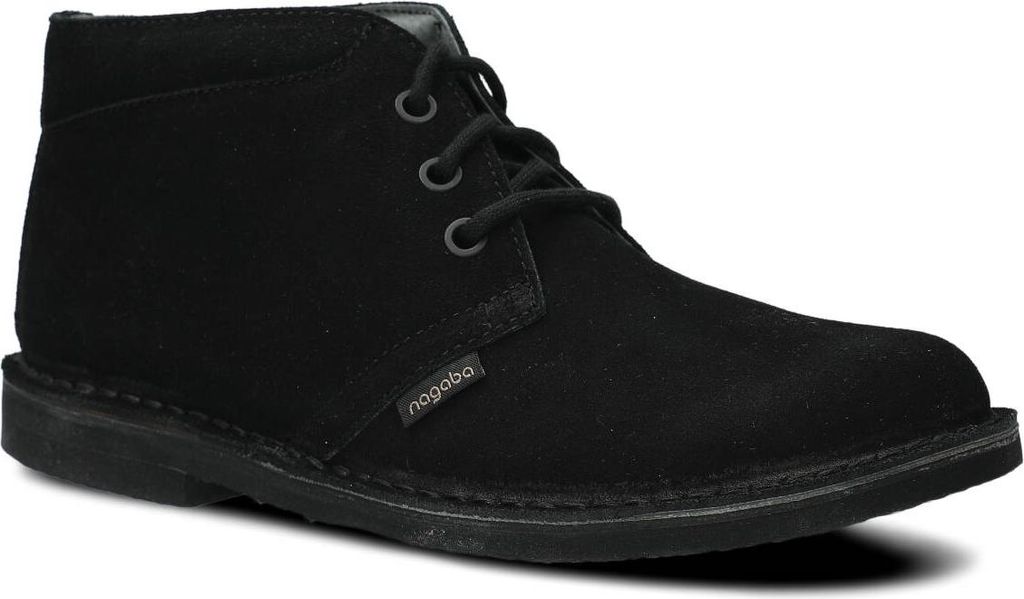 nagaba Boots Herren Stiefel Herrenstiefel Leder Herrenstiefeletten - Schwarz, 45