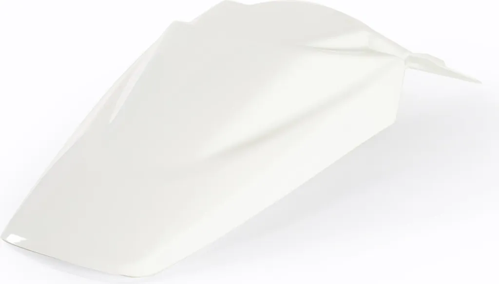 Plastique aile arrière blanc Acerbis pour rénovation moto tout-terrain