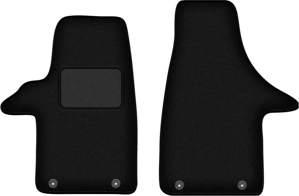 Tappetini Auto Velours VW Transporter T5 Multivan 2005-2015 Neri