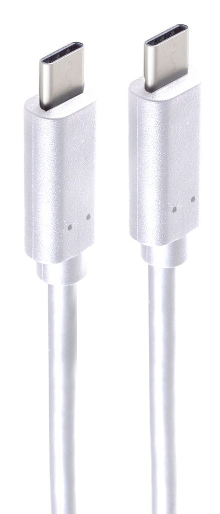 shiverpeaks BASIC-S USB 3.2 Kabel USB-C Stecker 2,00 m weiß