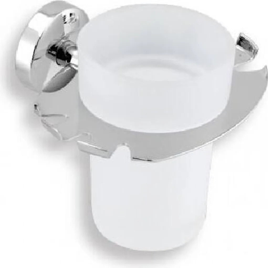 Novaservis Metalia 11 Porte-brosse et porte-verre chrome 0149,0 Pro