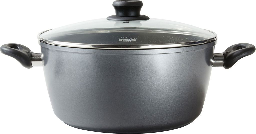 STONELINE XXXL Kochtopf 32 cm | mit Deckel