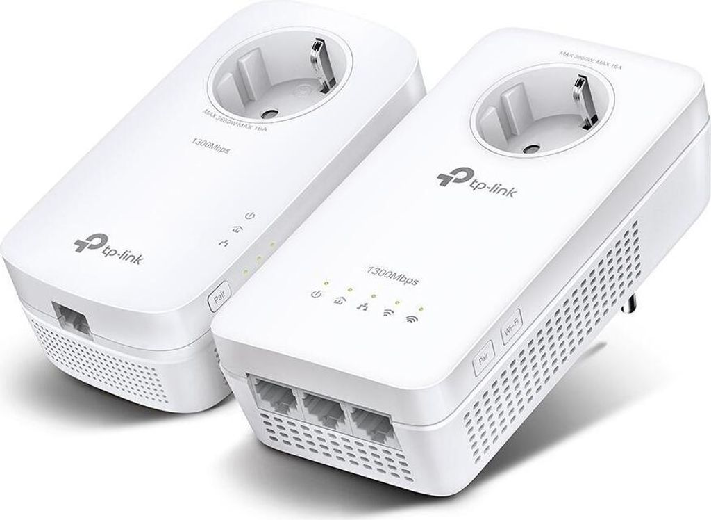 3-portowy zestaw TP-Link Powerline TL-WPA8631P AV1300 Zdjęcie produktu